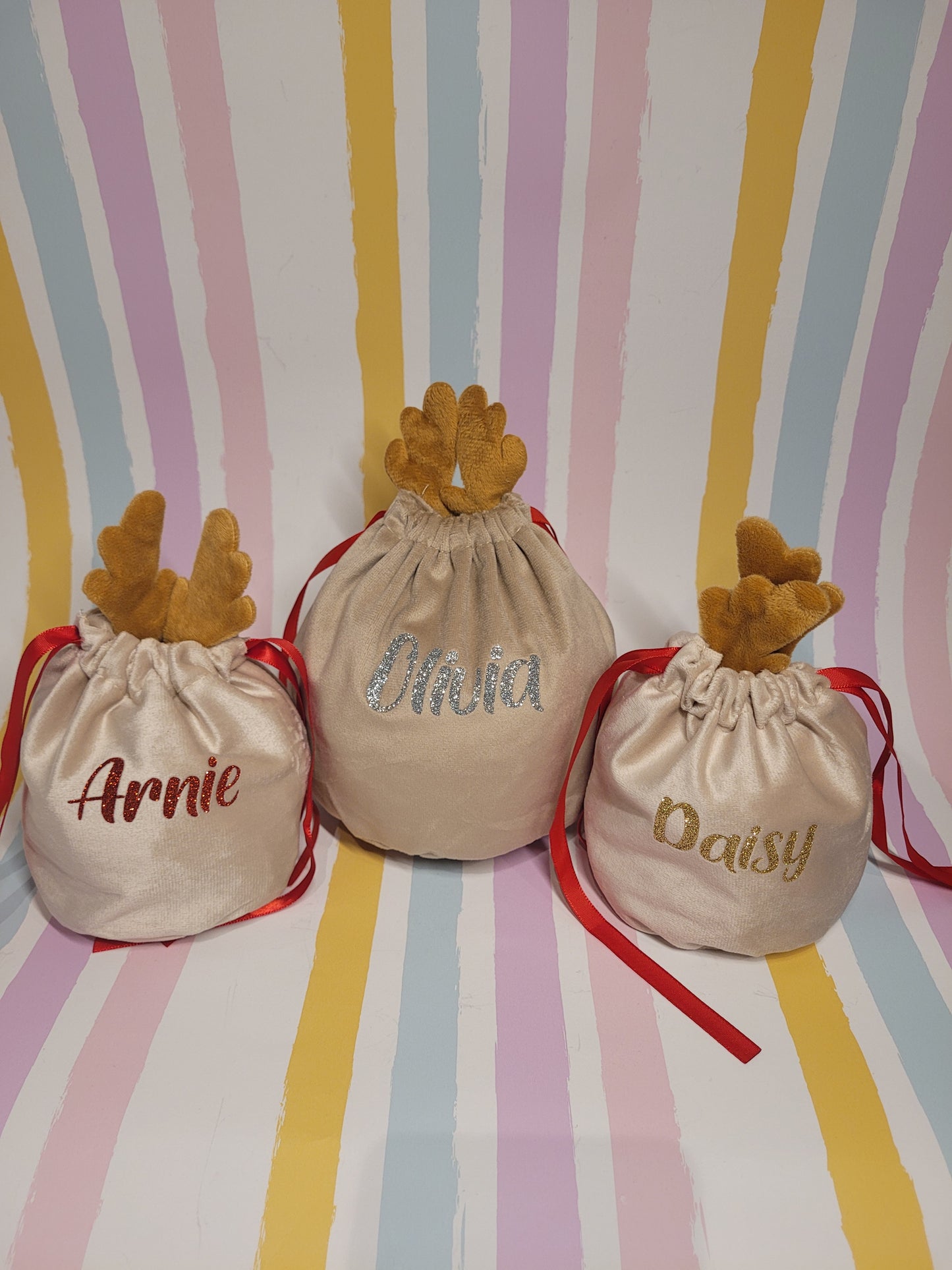 Personalised Christmas Gift Bags